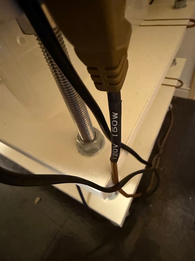 (10月末まで)自作ブリードラック7段サーモ、ヒートケーブルセット