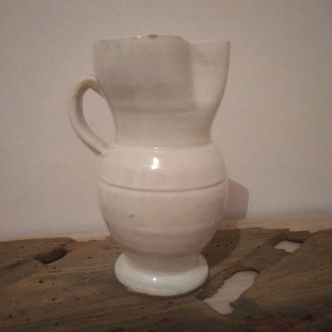 プーリアのアンティークピッチャー　19c　花器　花入　花瓶