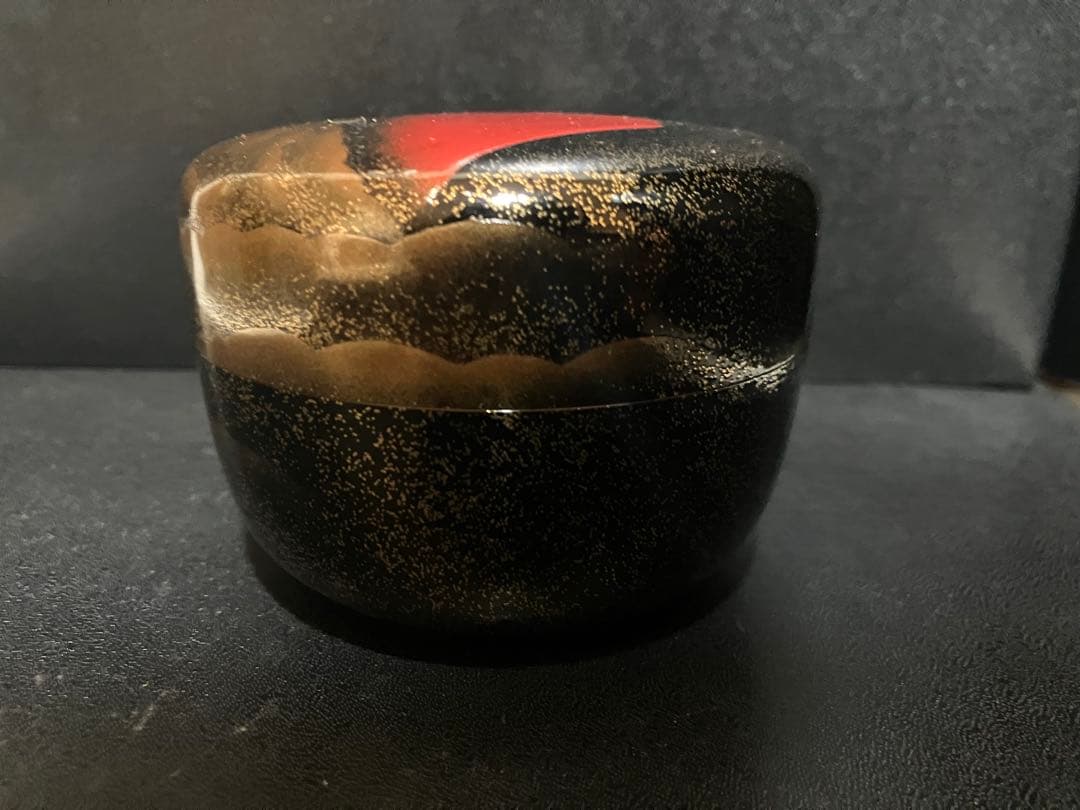 林勝作 紅富士 黒大平棗