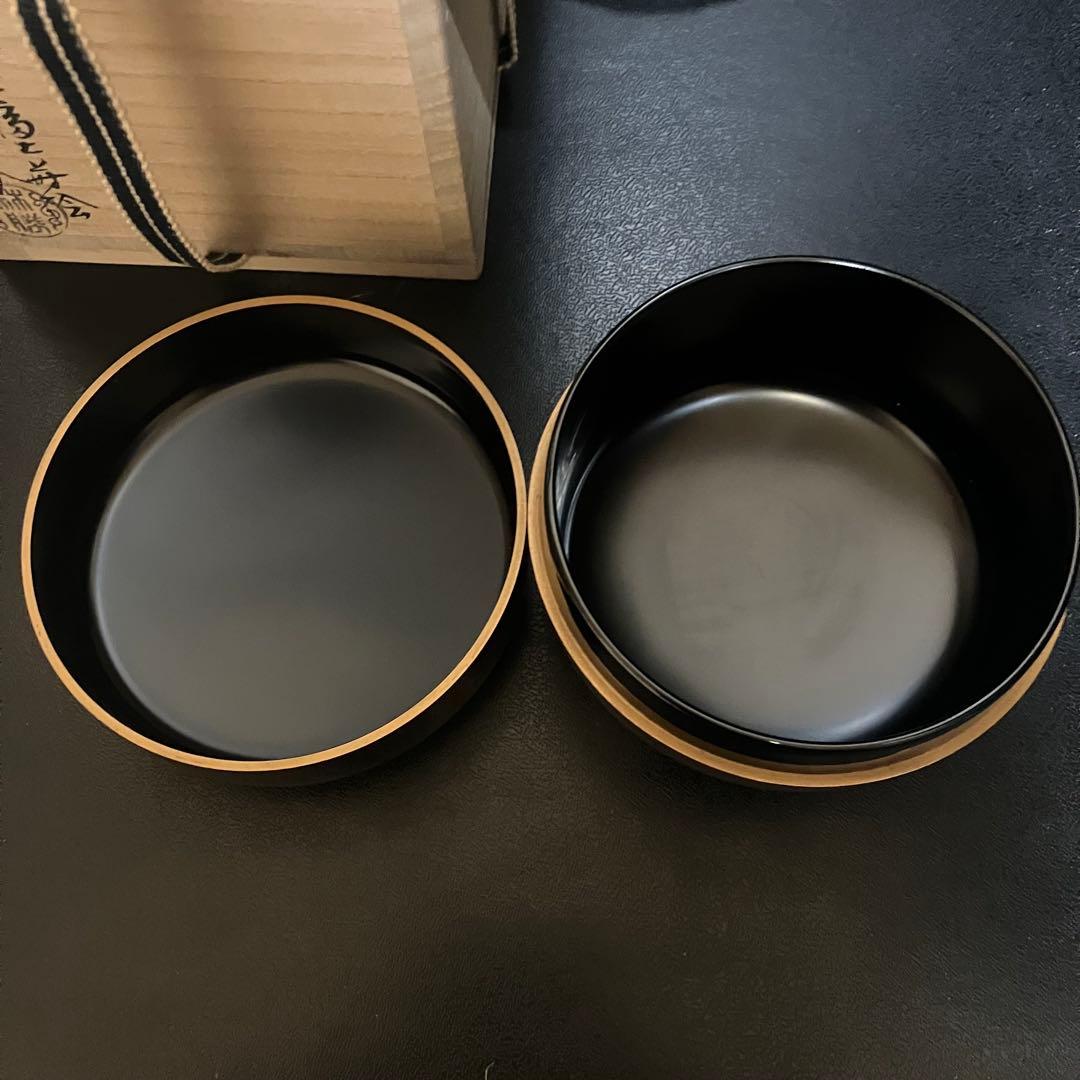 林勝作 紅富士 黒大平棗