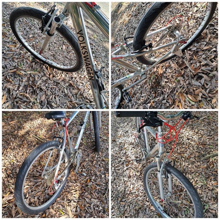 超希少!当時物!BRIDGESTONE　MTBサス付　Volkswagen