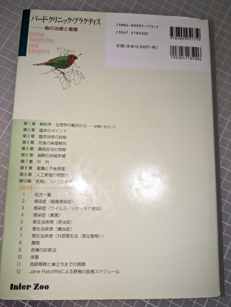 更に値引き★「バードクリニックプラクティス−鳥の治療と看護」インターズー