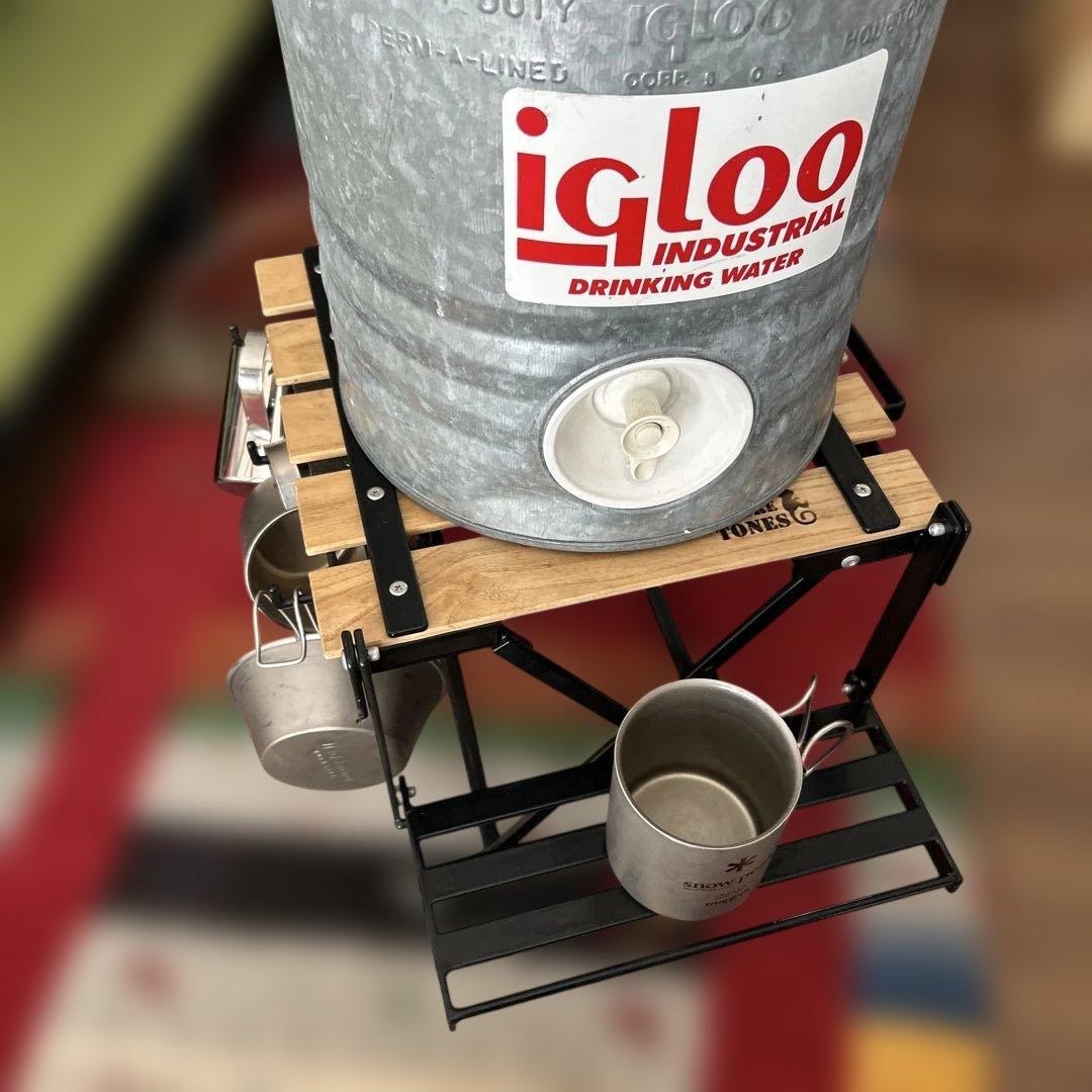 Nature Tones 折りたたみテーブル ウォータージャグスタンド　廃番品