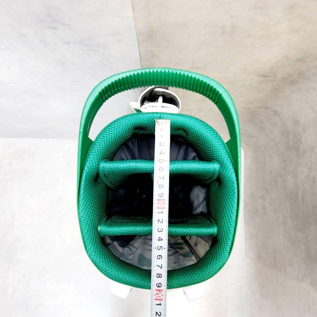 アディダス PLAY GREEN グラフィック スタンド式 キャディバッグ