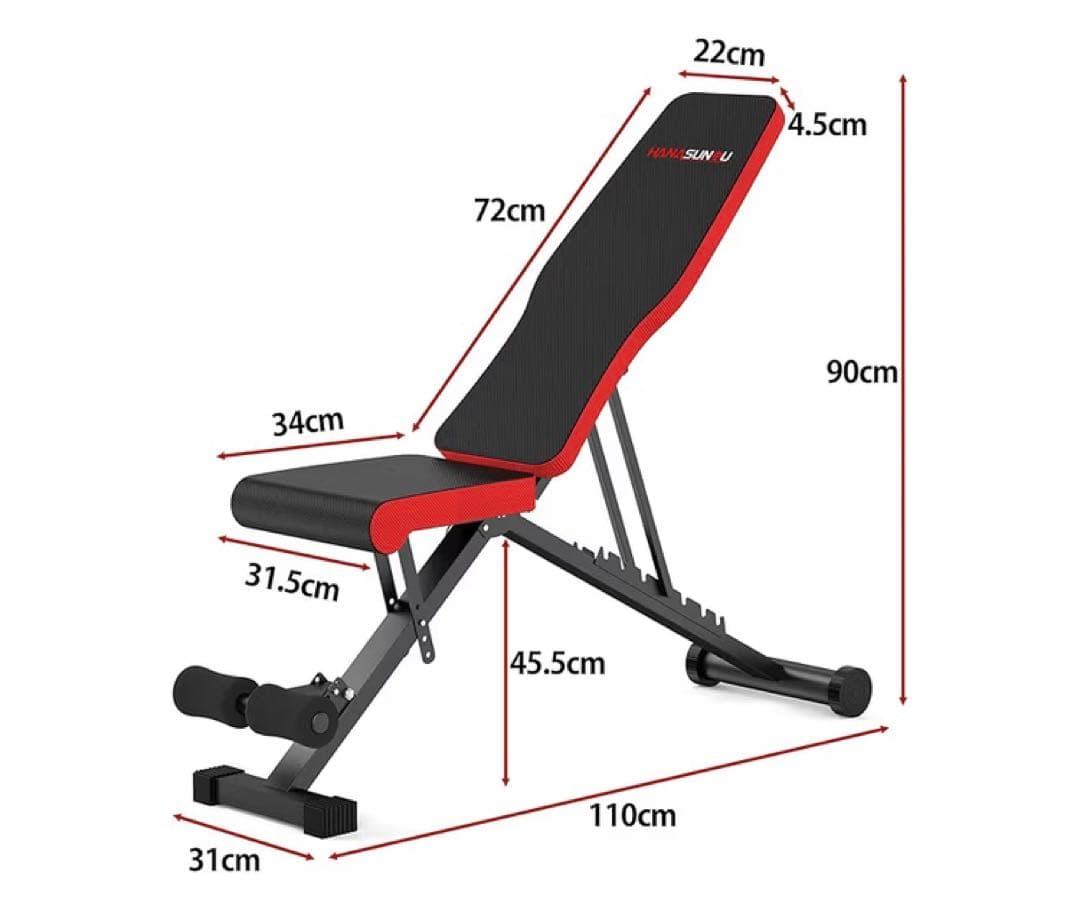★3分解式シャフト★LESIR 60kgバーベルベンチセット(2月6日購入)