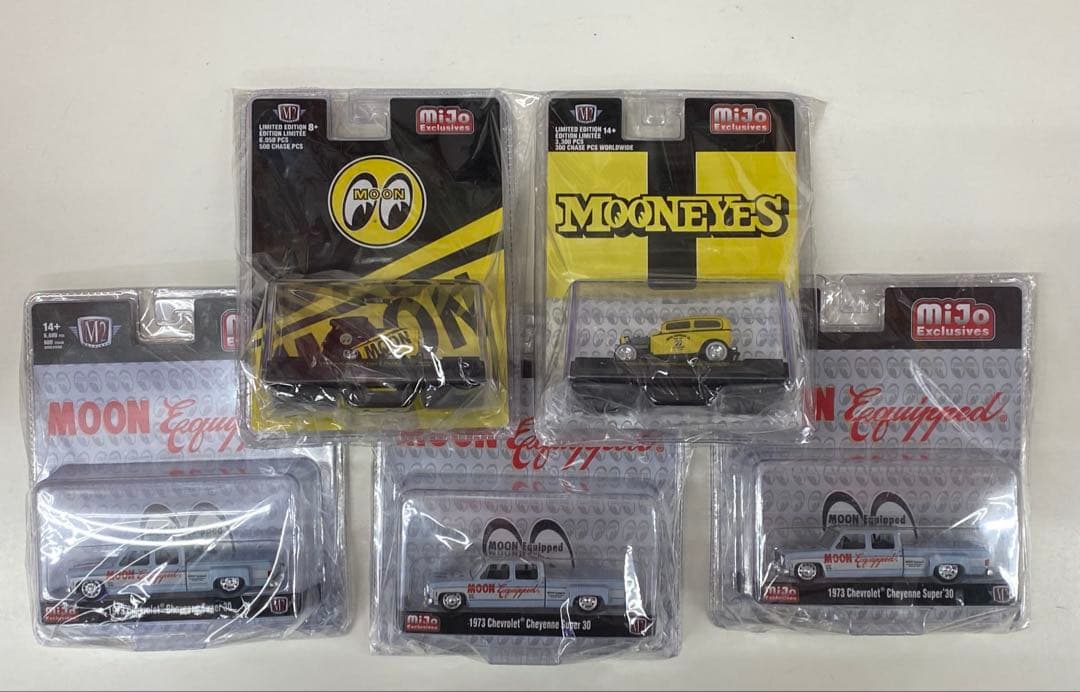 豪華 MOONEYES ムーンアイズ ミニカー 5台 シボレー/フォード/VW