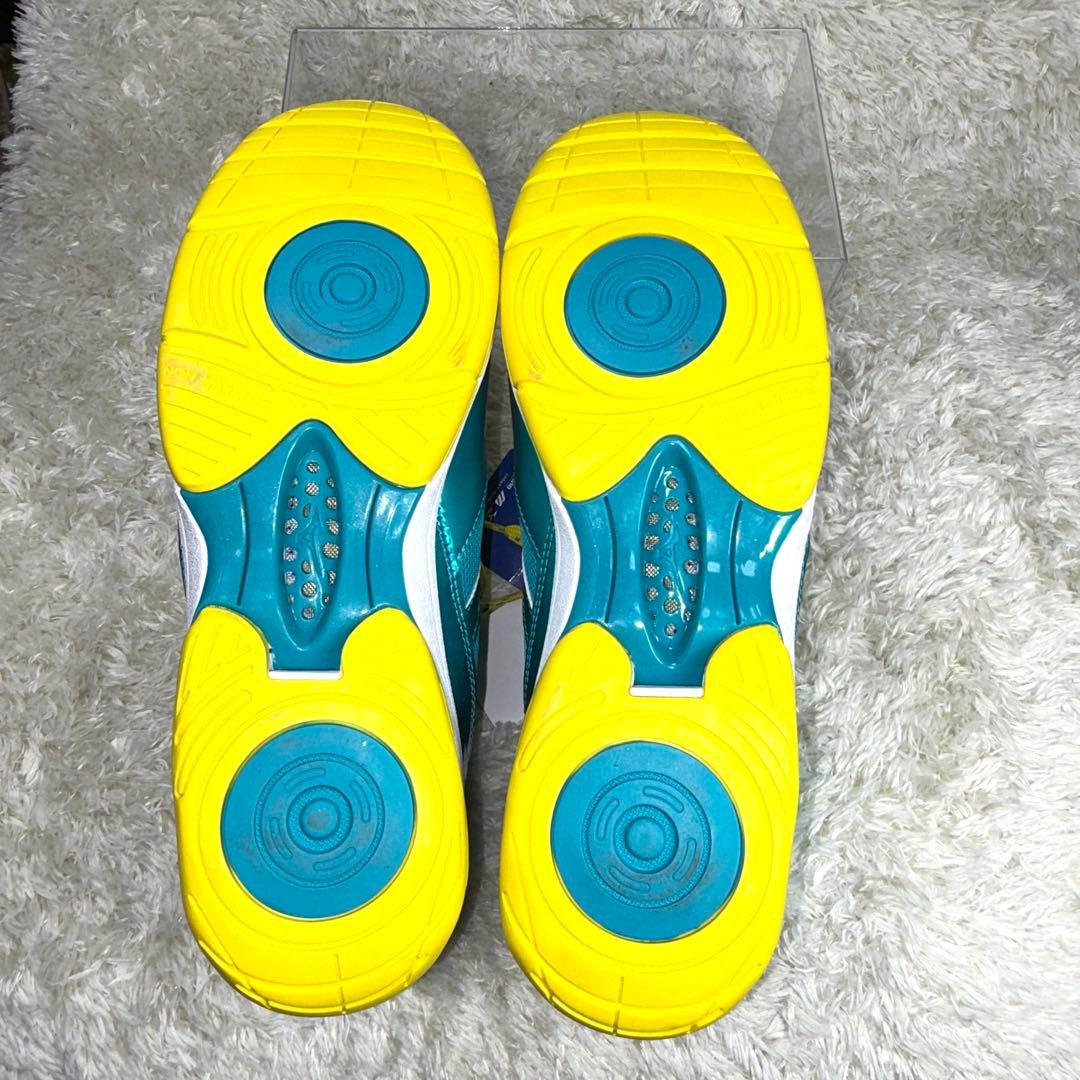 Mizuno Wave DIVERSE DEj青/黄 ハイカット 27cm