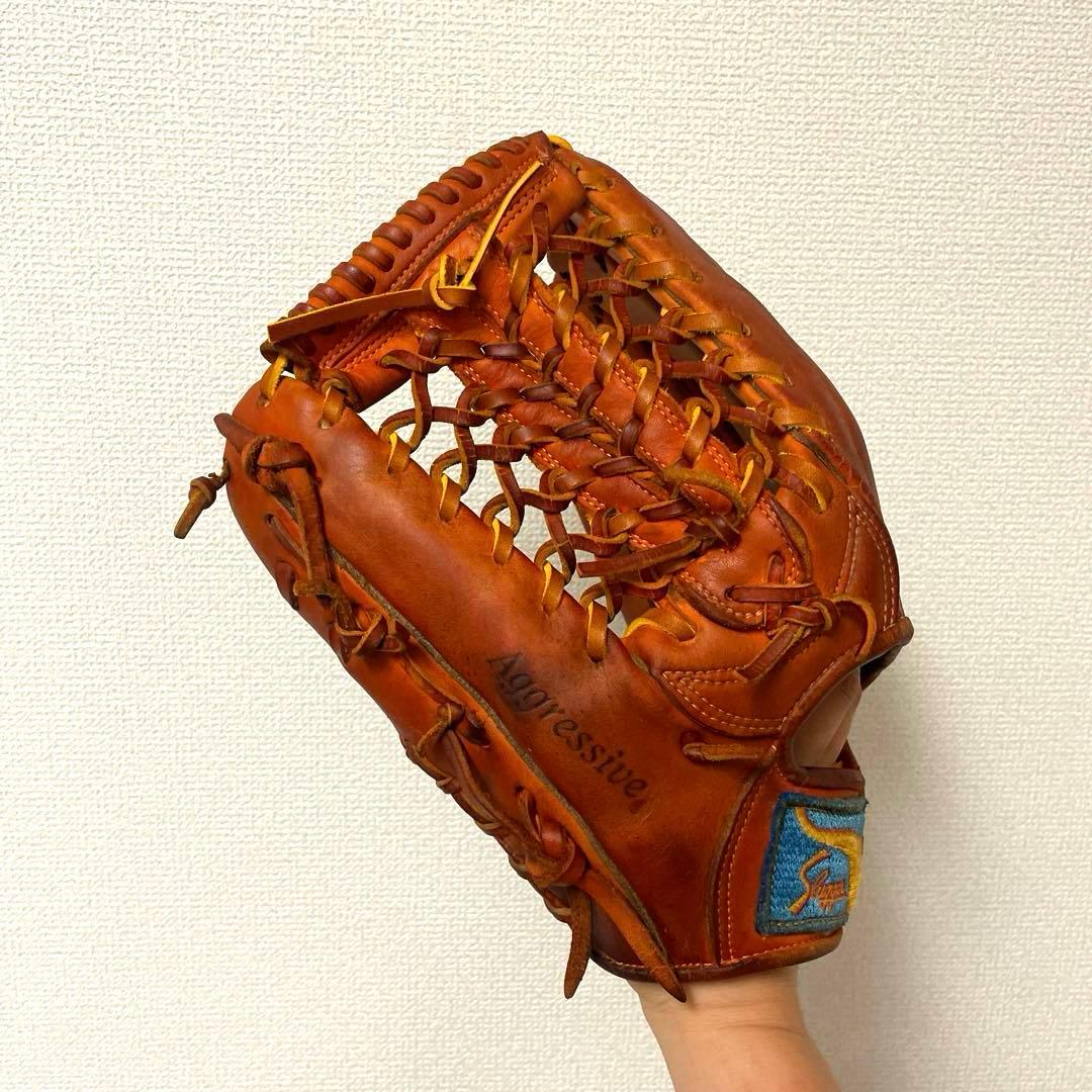 478 スラッガー 青木宣親モデル 即戦力 軟式 外野手用グローブ 左投げ