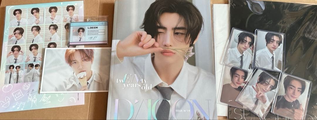 アイドル ENHYPEN SUNGHOON DICON