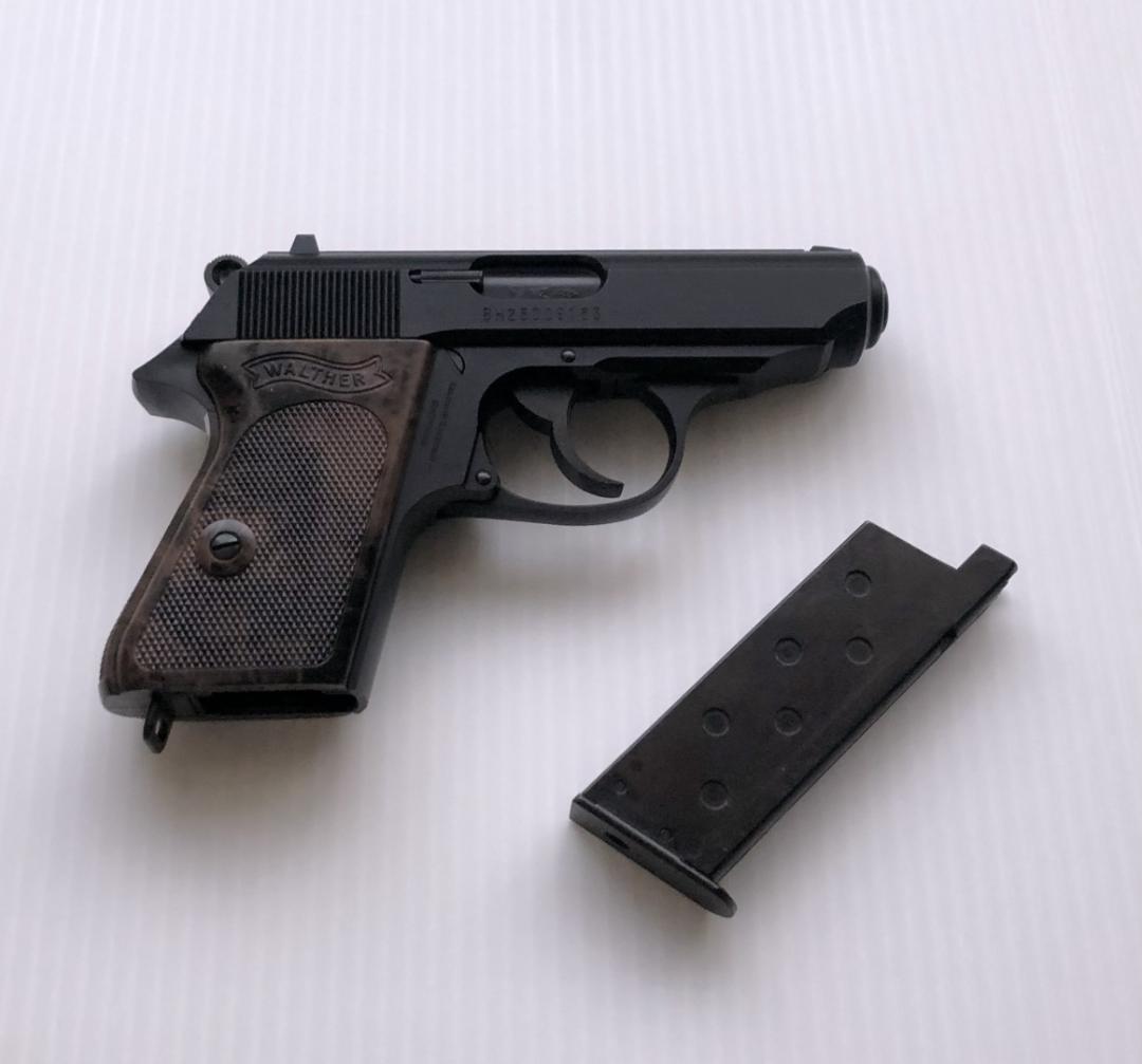 【未使用に近い】マルゼン　ワルサーPPKガスブローバック　クラシック