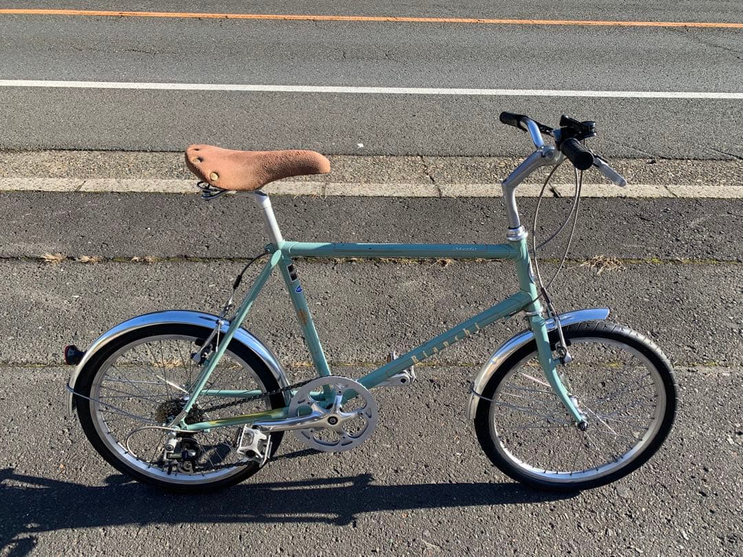 【即乘】送料無料BianchiミニベロMerCo小径車クロスバイク7速20インチ