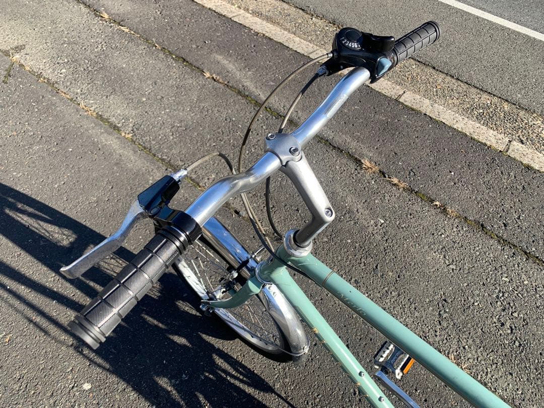 【即乘】送料無料BianchiミニベロMerCo小径車クロスバイク7速20インチ