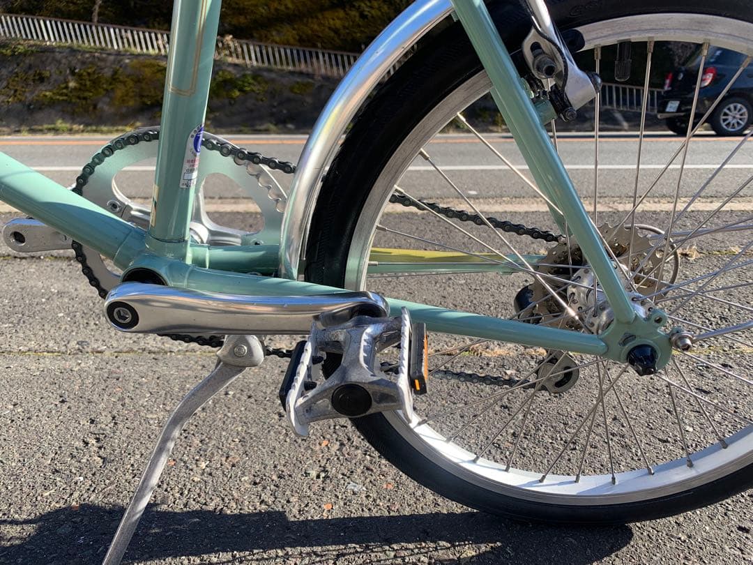 【即乘】送料無料BianchiミニベロMerCo小径車クロスバイク7速20インチ