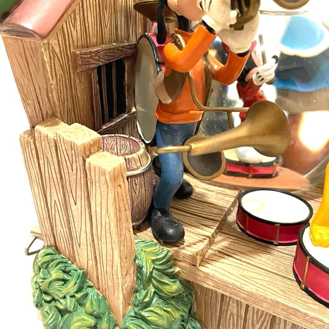 ディズニー　ミッキーマウスクラブ　スノードーム/スノーグローブ　オルゴール付き