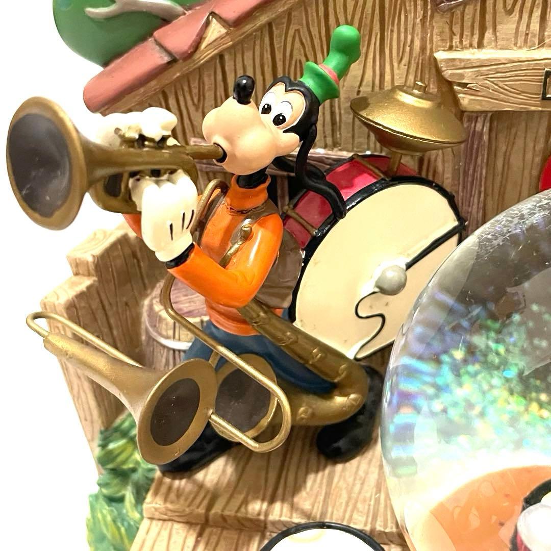ディズニー　ミッキーマウスクラブ　スノードーム/スノーグローブ　オルゴール付き