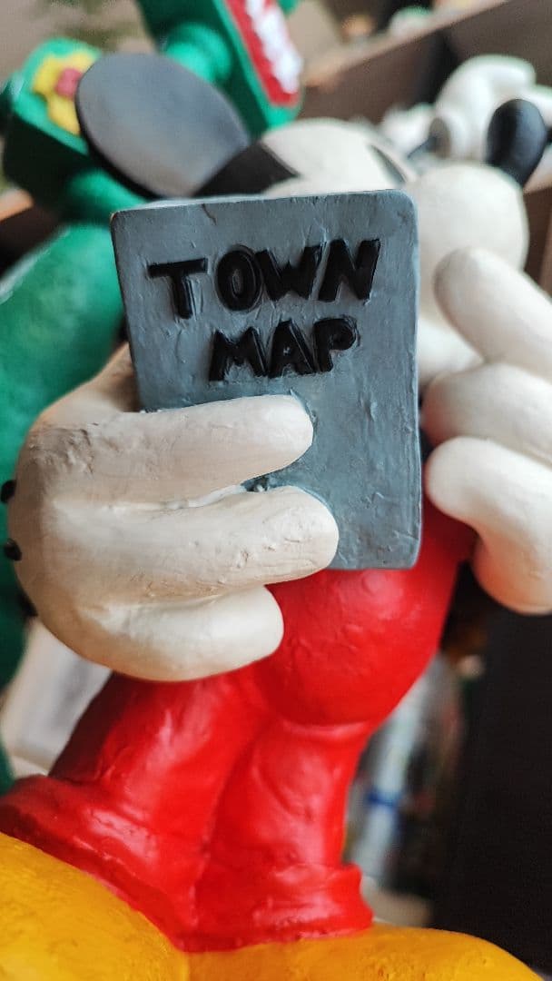 DISNEY ディズニー　ミッキー・マウス　スリッパラック　セトクラフト　置物