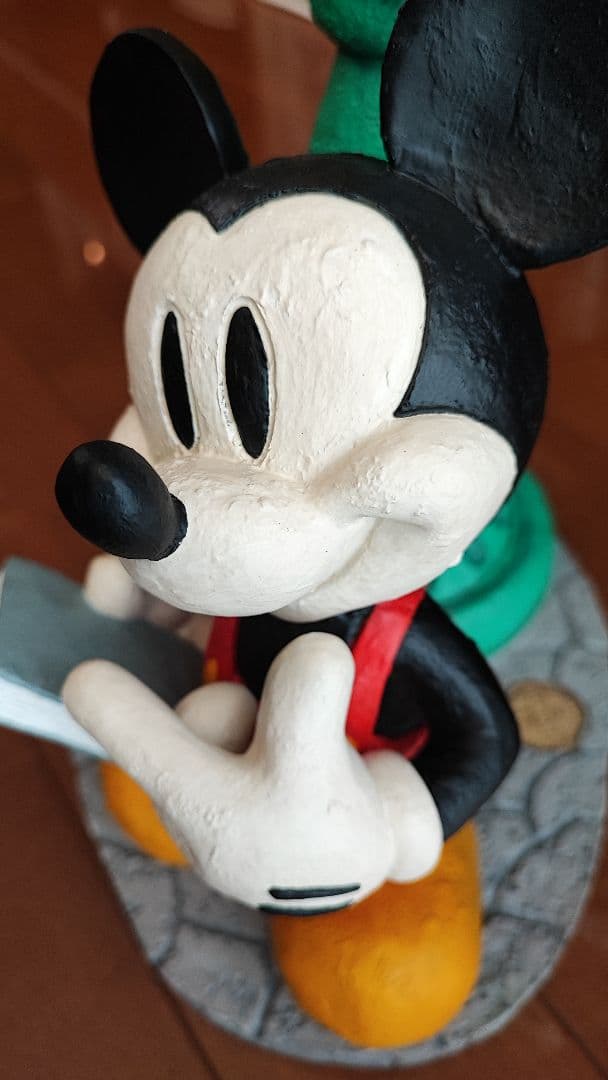 DISNEY ディズニー　ミッキー・マウス　スリッパラック　セトクラフト　置物