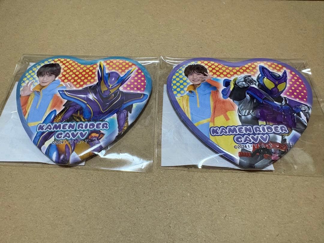 仮面ライダーガヴ 缶バッジ くじ