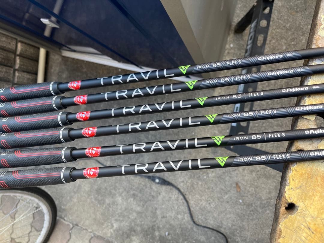 中古アイアン　テーラーメイド P770 2023 6本セット　travil 85
