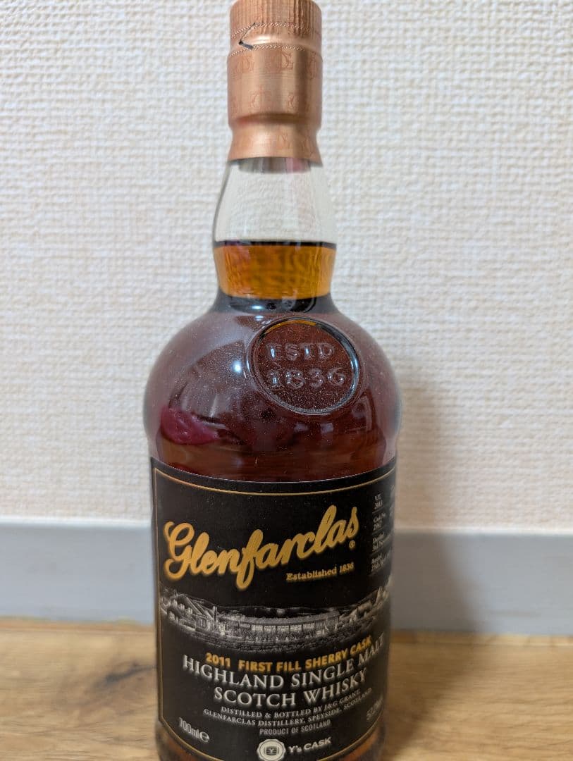 グレンファークラス 11年　2011 ホグスヘッド Y'sカスク