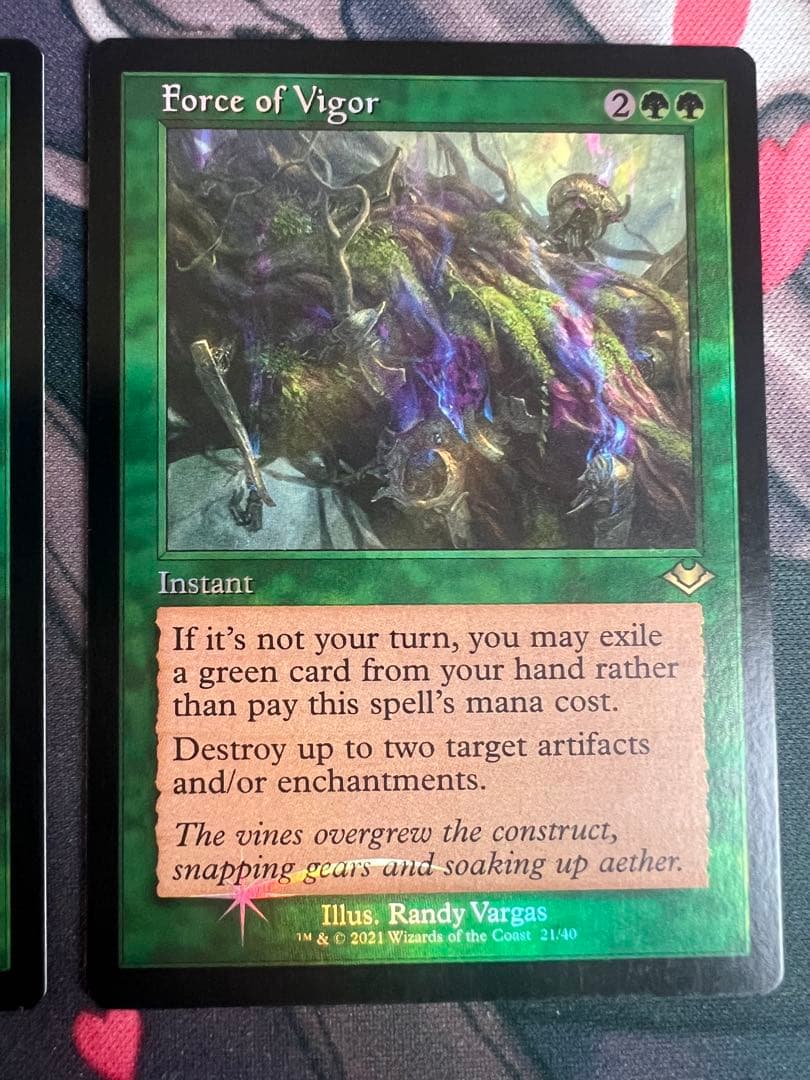 MTG 活性の力 Foil 2枚セット 旧枠仕様 英語 FOV