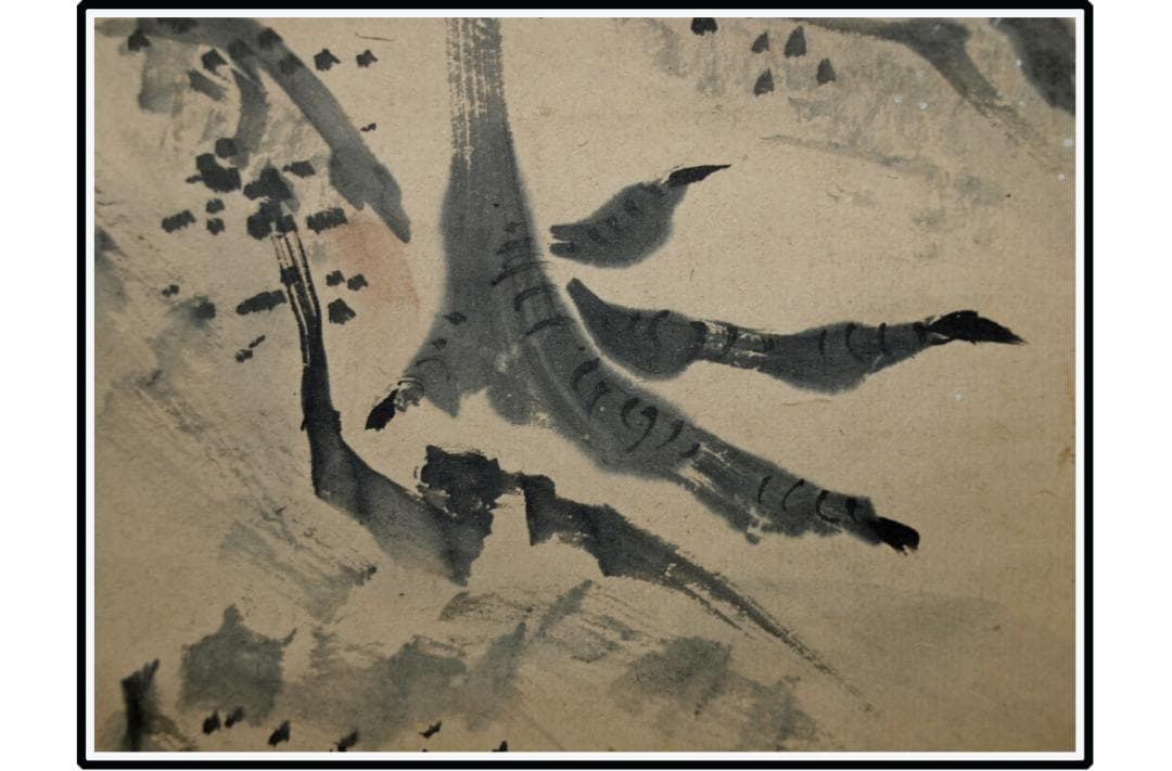 民間仕入れ品　　日本　時代肉筆掛け軸その※5激安骨董品中国 X1019C3-2