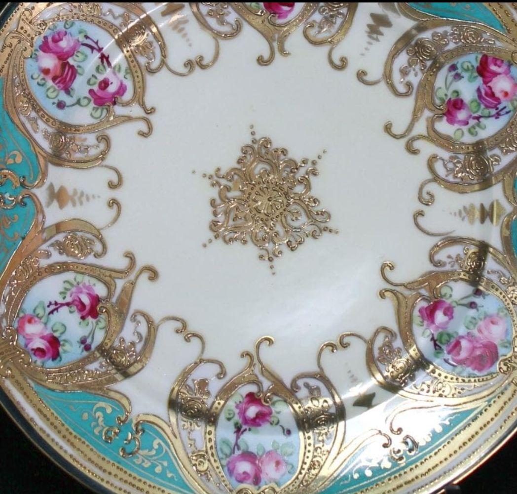 新春~1/31特価 希少 アンティーク オールドノリタケ メイプルリーフ刻印 皿