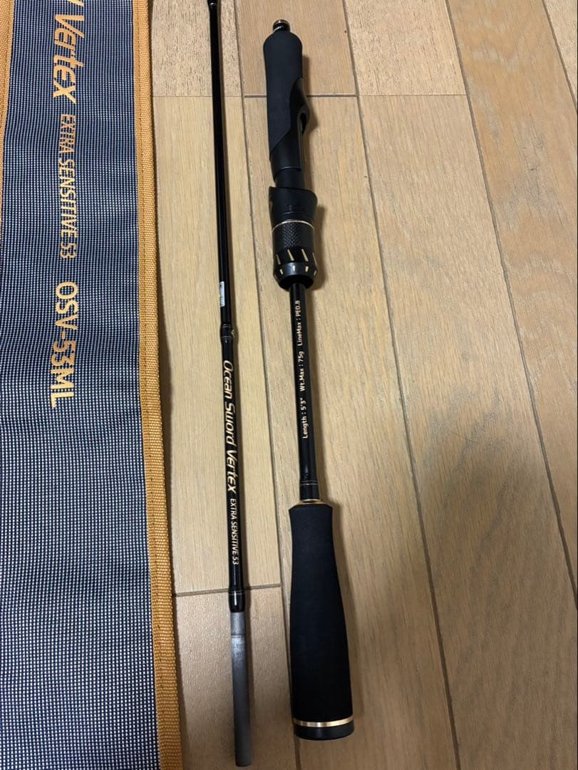 ロッド Crazy Ocean Ocean Sword Vertex OSV-53ML