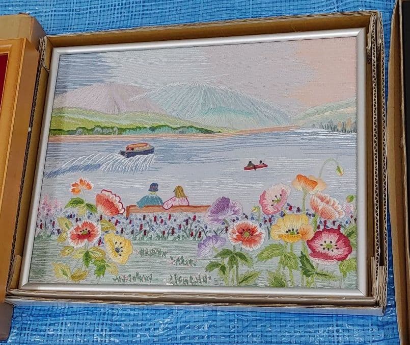 土井芳子　刺繍