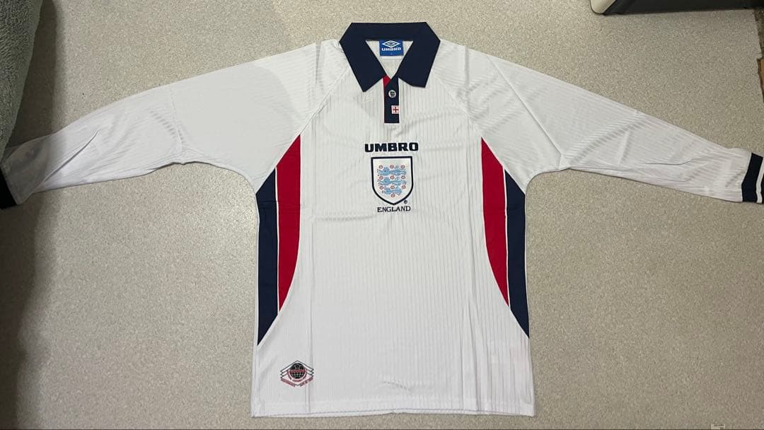 UMBRO イングランド代表 長袖ポロシャツレプリカ