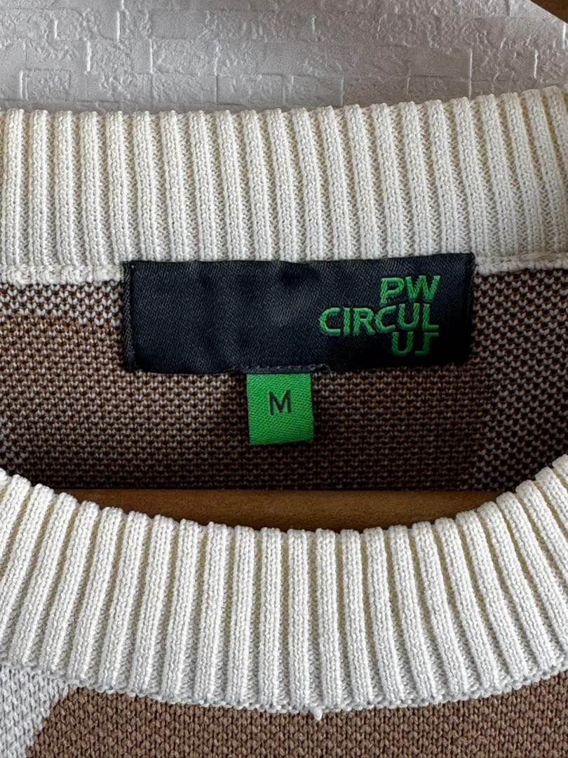 PW CIRCULUS 【MEN】ピント柄ニット