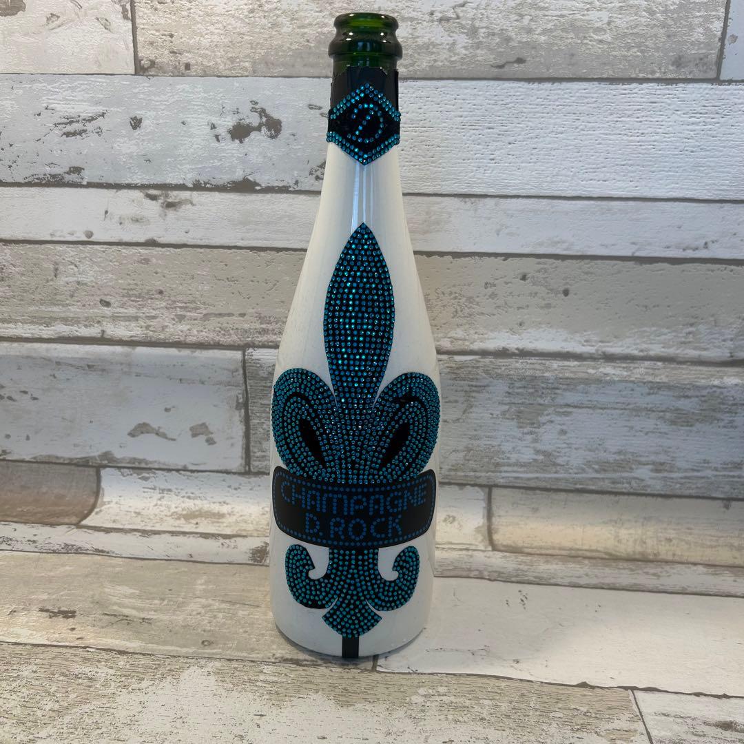 【空き瓶】シャンパン D.ROCK GLACIE 空瓶 ディスプレイ