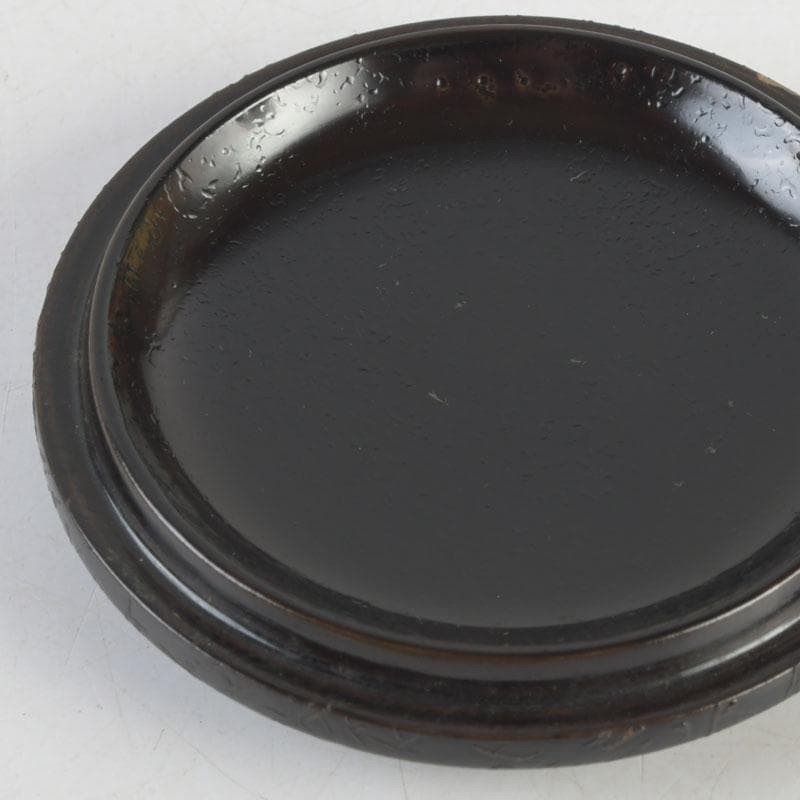 茶道具　田中健智作　金輪寺棗　茶器　共箱　V　9678