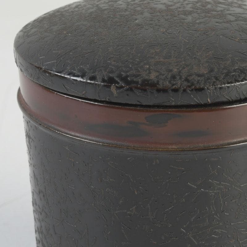 茶道具　田中健智作　金輪寺棗　茶器　共箱　V　9678