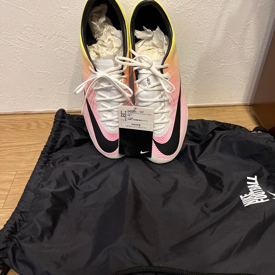 新品未使用NIKE マーキュリアルヴェイパーX HG-V 25.5　激レア