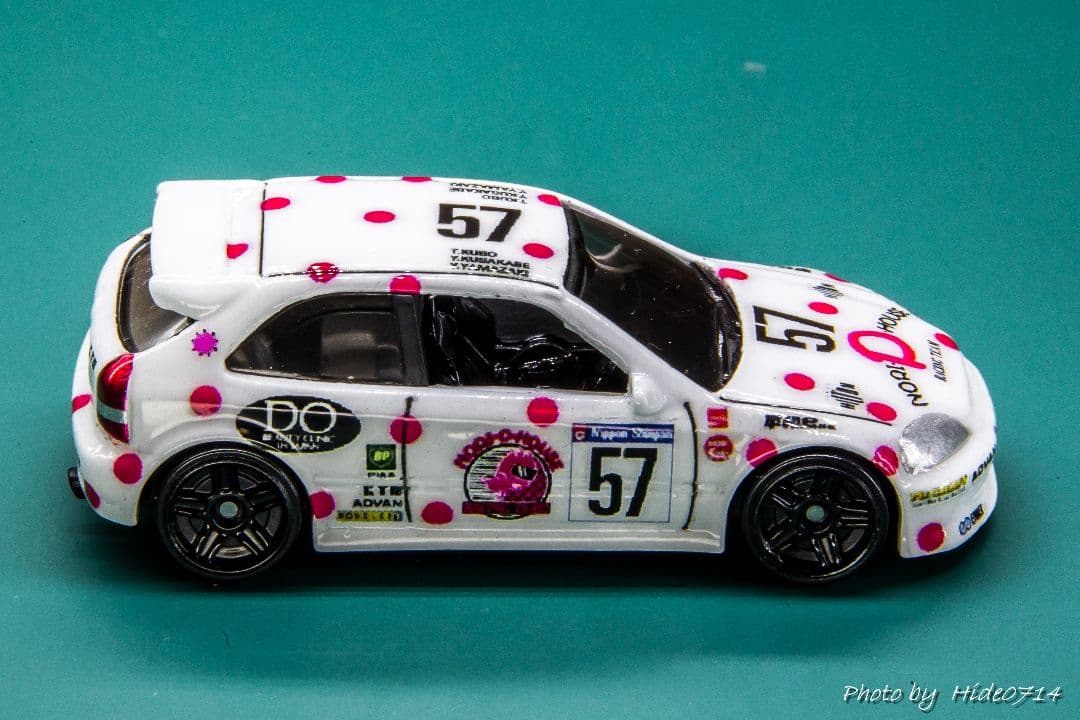 ★自作 カスタム★ 99シビックType-R【N1耐久 のりピーシビックカラー】