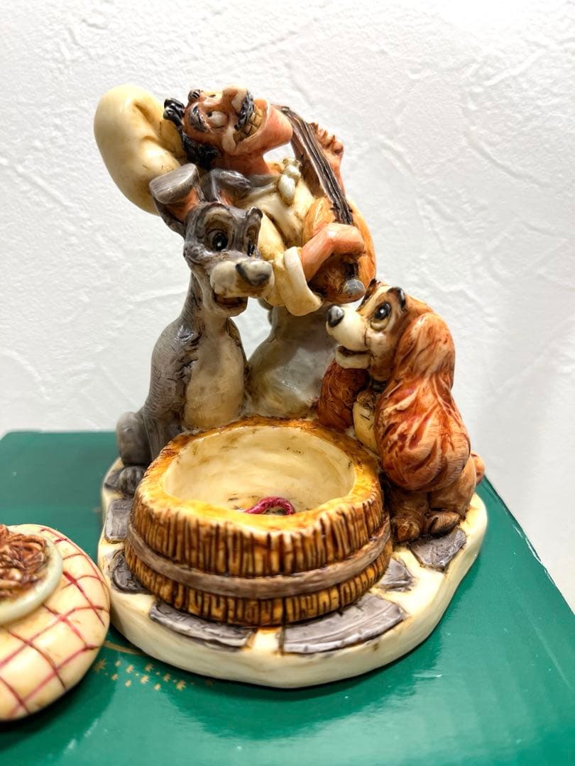 世界限定500 廃盤 わんわん物語 ⭐︎トランプ フィギュア　ハーモニーキングダム