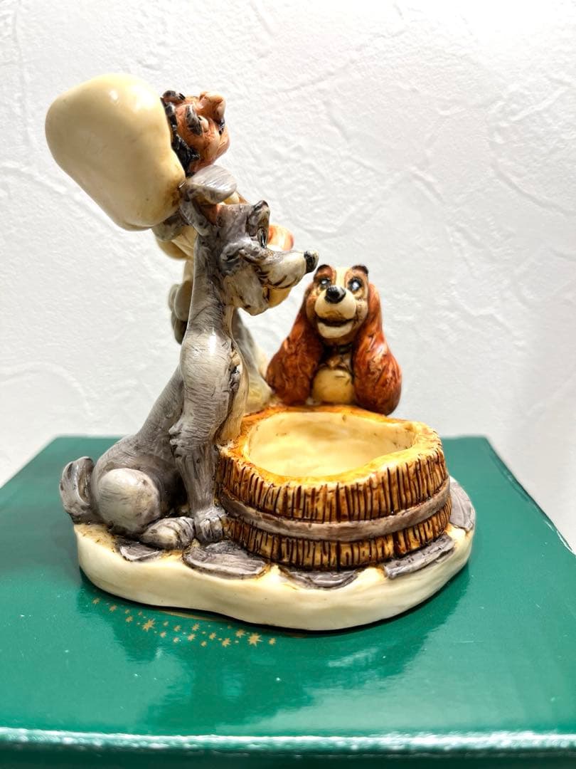 世界限定500 廃盤 わんわん物語 ⭐︎トランプ フィギュア　ハーモニーキングダム