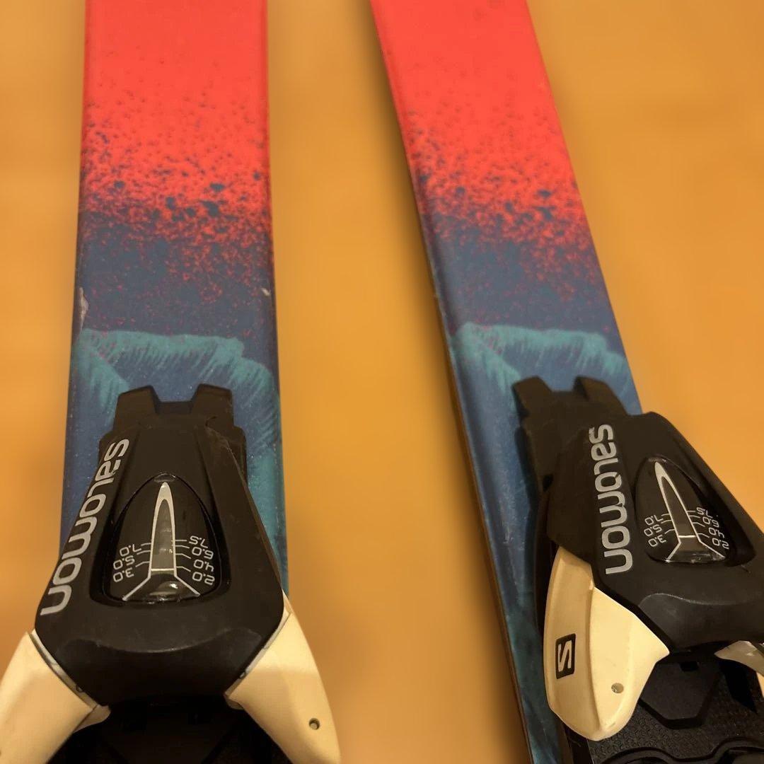サロモンスキー板130、ビンディング、ストック