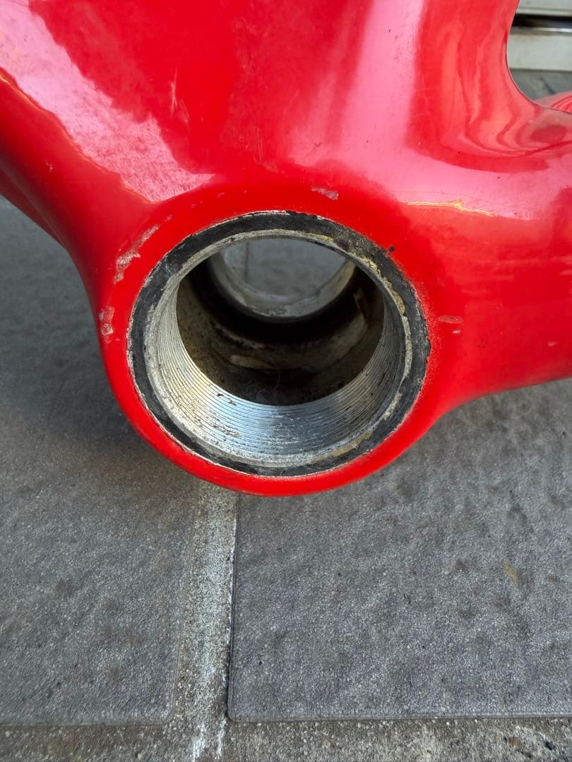 COLNAGO CX-ZERO カーボンフレームセット フォーク塗装割れ？