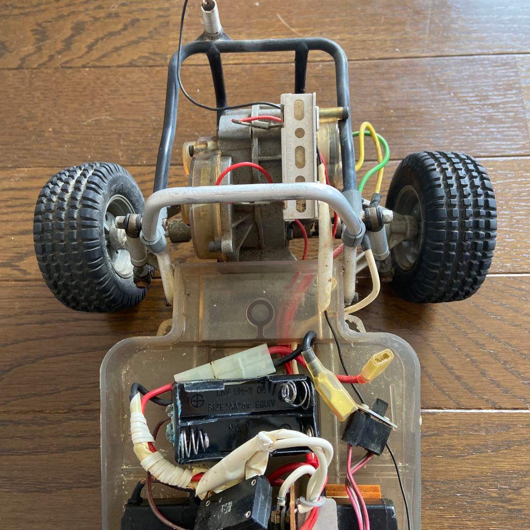 【ジャンク品】タミヤ 1/10スケール 昭和ビンテージバギー バギーチャンプ