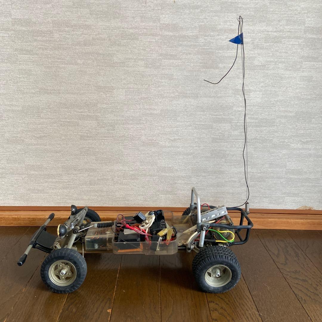 【ジャンク品】タミヤ 1/10スケール 昭和ビンテージバギー バギーチャンプ