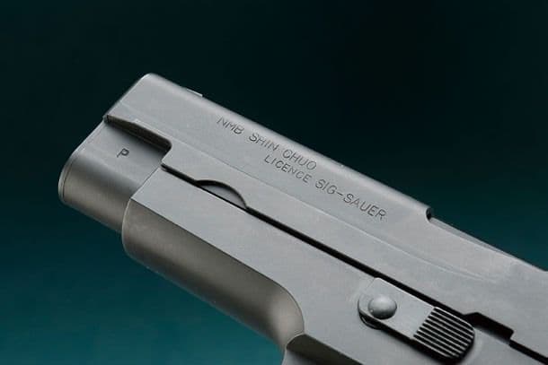 【中古美品】タナカ 陸上自衛隊 9mm拳銃 P220 IC HW ヘビーウェイト