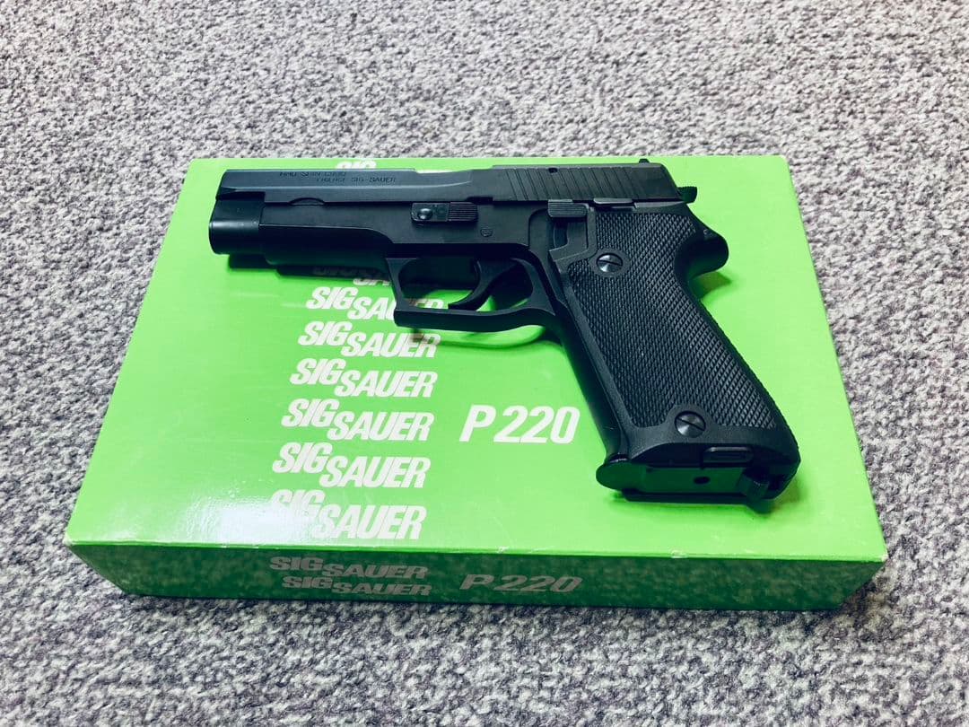 【中古美品】タナカ 陸上自衛隊 9mm拳銃 P220 IC HW ヘビーウェイト