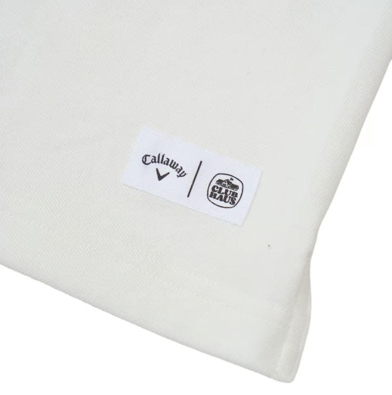 【限定】Callaway CLUBHAUS S/S Polo White コラボ