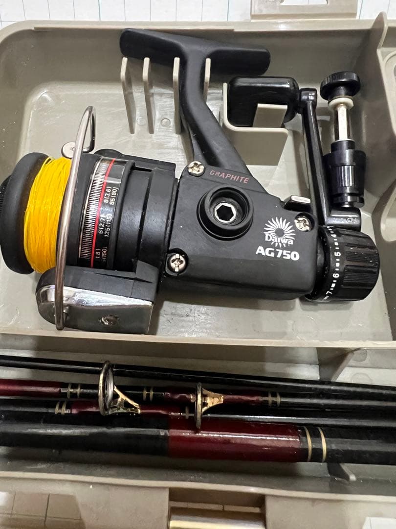 Daiwa Minispin ロッド リールセット AG750 MSG-59S