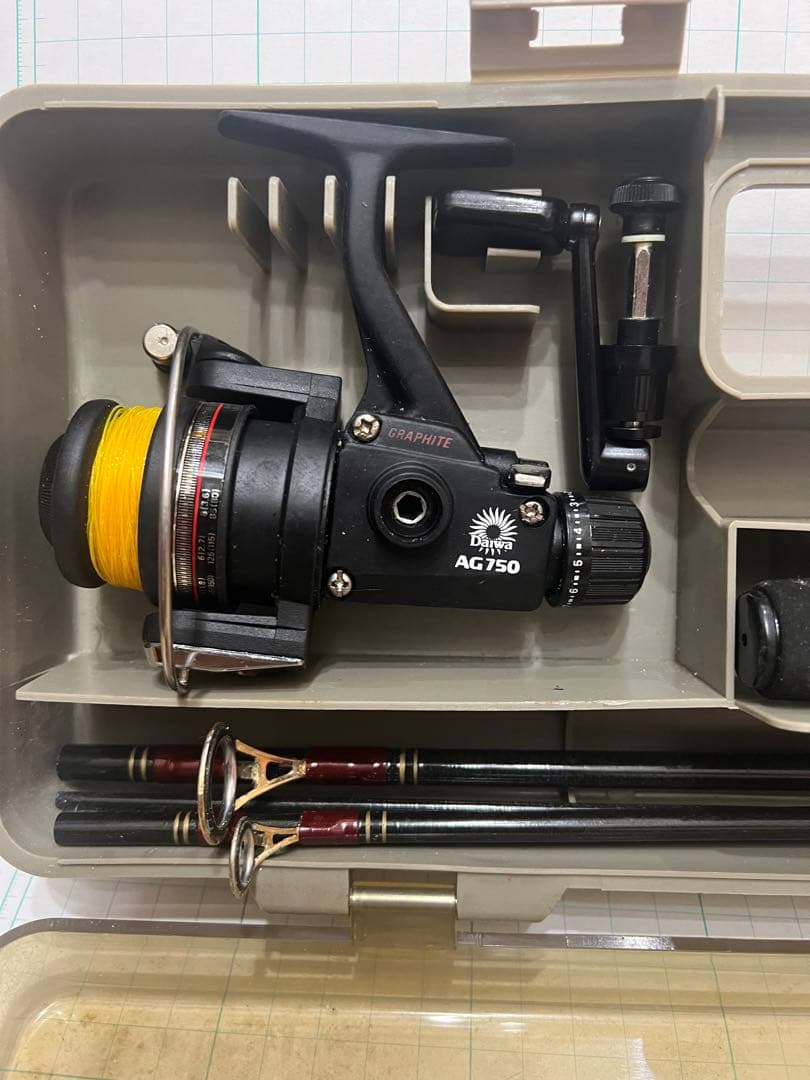 Daiwa Minispin ロッド リールセット AG750 MSG-59S