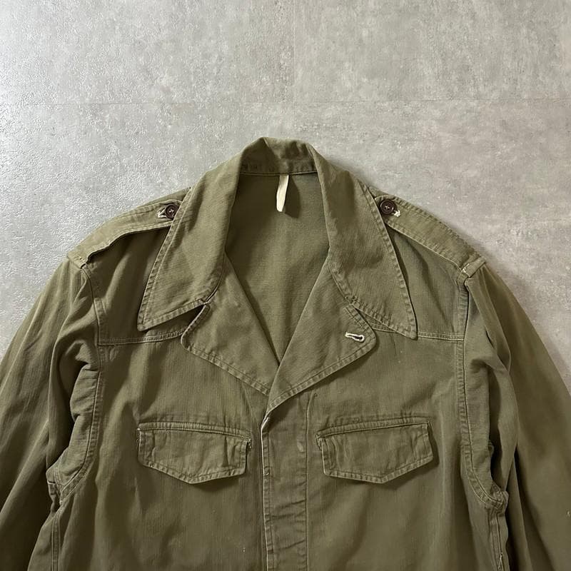【超レア】50s フランス軍 M47ジャケット TTA47 2ポケット 表記49