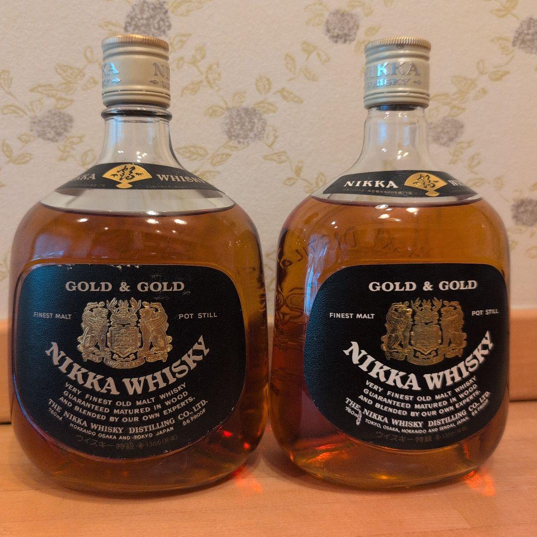 NIKKA WHISKY GOLD & GOLD 2本セット