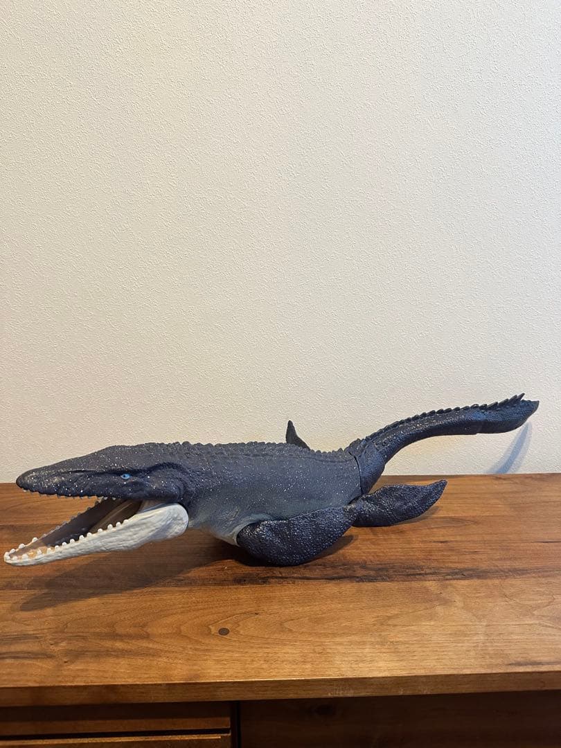 マテル　ジュラシックワールド　ダメージTレックス・モササウルスフィギュアセット